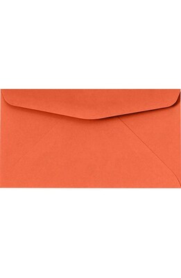 LUX Self Seal #6 3/4 Business Envelope, 3 5/8 x 6 1/2, Bright Orange, 250/Pack (WS-0404-250)