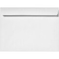 LUX Moistenable Glue Booklet Envelope, 9 1/2 x 12 5/8, Bright White, 50/Pack (16014-50)