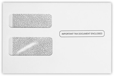 LUX Security Tinted A2 Window Envelope, 4 3/8 x 5 3/4, White, 1000/Pack (7486-W2-1000)