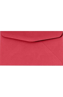 LUX Self Seal #6 3/4 Business Envelope, 3 5/8 x 6 1/2, Holiday Red, 50/Pack (WS-0406-50)