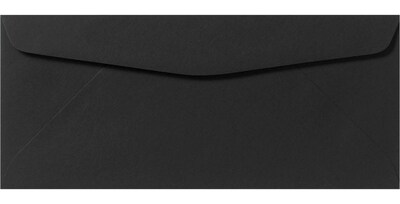 LUX #9 Regular Envelopes (3 7/8 x 8 7/8) 500/Pack, Midnight Black (F-4550-B-500)