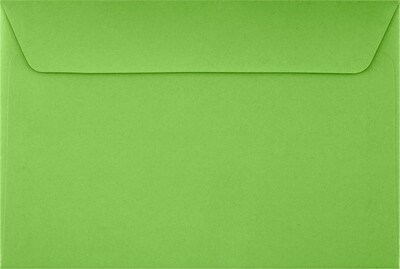 LUX Self Seal Booklet Envelope, 6 x 9, Limelight, 50/Pack (LUX-4820-101-50)