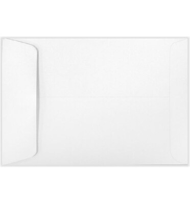 LUX Open End Self Seal Catalog Envelope, 6 1/2 x 9 1/2, 24lb. Bright White, 50/Pack (1941-50)