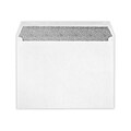 LUX Self Seal Security Tinted Booklet Envelope, 9 x 12, White w/Security Tint, 250/Pack (49783-250)