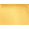 LUX 9 x 12 Booklet Envelopes 50/Pack, Gold Metallic (5350-07-50)