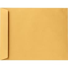 LUX Open End Self Seal Catalog Envelope, 11 1/2 x 14 1/2, 28lb. Brown Kraft, 500/Pack (318-500)