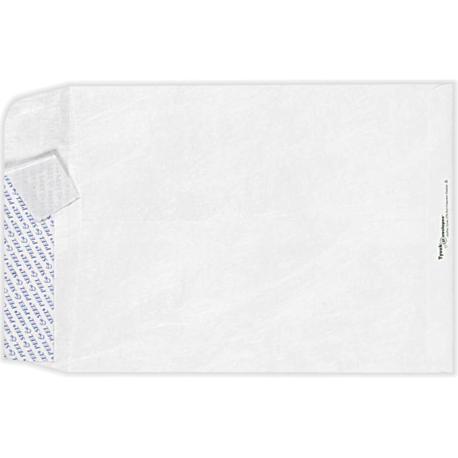 LUX Tyvek Open End Self Seal Catalog Envelope, 9 x 12, 14lb. Tyvek, 50/Pack (75852-50)