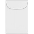 LUX #4 Coin Envelopes (3 x 4-1/2) 250/Pack, 24lb. Bright White (94771-250)