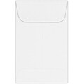 LUX #1 Coin Envelopes (2-1/4 x 3-1/2) 1000/Pack, 80lb. Bright White (1CO-80W-1000)