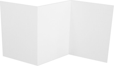 LUX A7 Z-Fold Invitation (5 x 7) 50/Pack, White - 100% Recycled (A7ZF-WPC-50)