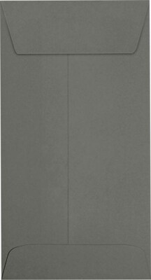 LUX #7 Coin Envelopes (3 1/2 x 6 1/2) 1000/Pack, Smoke (LUX-7CO-22-1000)