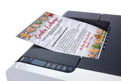 Great Papers Holiday Cookies Christmas Letterhead, Multicolor, 50/Pack (2021110)