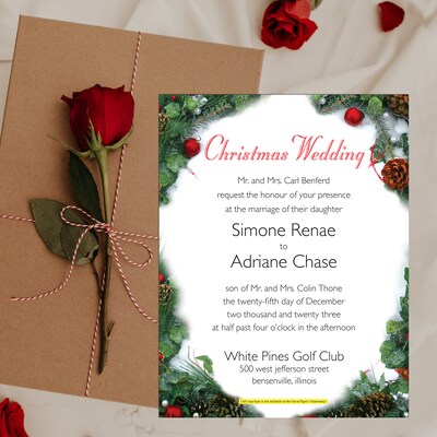 Great Papers Pine and Pearl Christmas Letterhead, Multicolor, 50/Pack (2021112)
