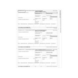 ComplyRight 2021 W-2 3-Up Employee Copies B, C, and 2 Tax Form, White/Black, 50/Pack (521050)