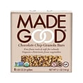 MadeGood Gluten Free Chocolate Chip Granola Bar, 0.85 oz., 6 Bars/Box (307-00244)