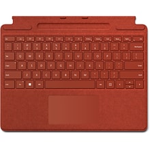 Microsoft 8XA-00021 Surface Pro Signature Fabric Keyboard Cover for 13 Surface Pro, Poppy Red