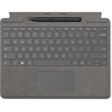 Microsoft 8X6-00061 Surface Pro Signature Fabric Keyboard Cover for 13 Surface Pro, Platinum