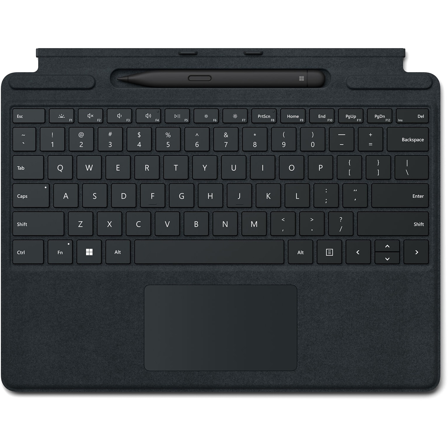 Microsoft 8X6-00001 Surface Pro Signature Fabric Keyboard Cover for 13 Surface Pro, Black