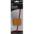 A & W Office Supplies Yellow Wood #2 Pencils, 10/Pkg (AW31121)