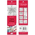 Re-marks Cats At Play Coloring Bookmarks, 5/Pkg (6814-34178)