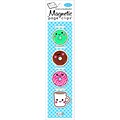 Re-marks Donuts Magnetic Page Clip Bookmarks, 4/Pkg (42100)