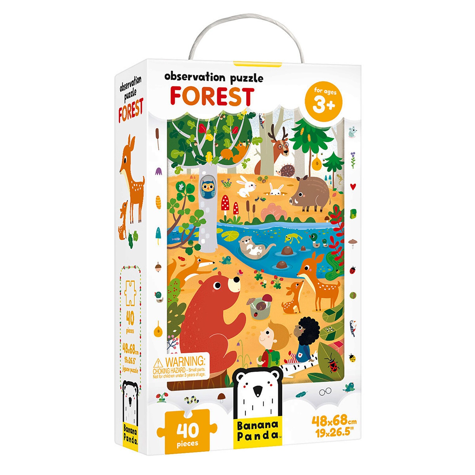 Banana Panda 40-Piece Observation Puzzle Forest (BPN33667)