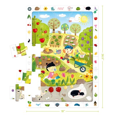 Banana Panda 40-Piece Observation Puzzle Garden (BPN33682)