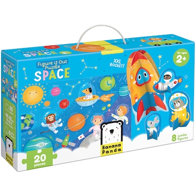 Banana Panda 20-Piece Figure It Out Puzzle Space (BPN49043)