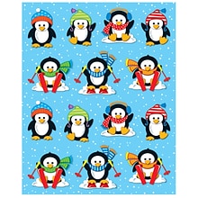 Carson Dellosa Education Penguins Shape Stickers, 84 Per Pack, 12 Packs (CD-168034-12)