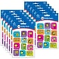 Carson Dellosa Education Kind Vibes Smiley Faces Shape Stickers, 72/Pack, 12 Packs (CD-168306-12)