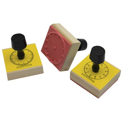 Ready 2 Learn Clock Stamp Set, 2/Bundle (CE-099-2)