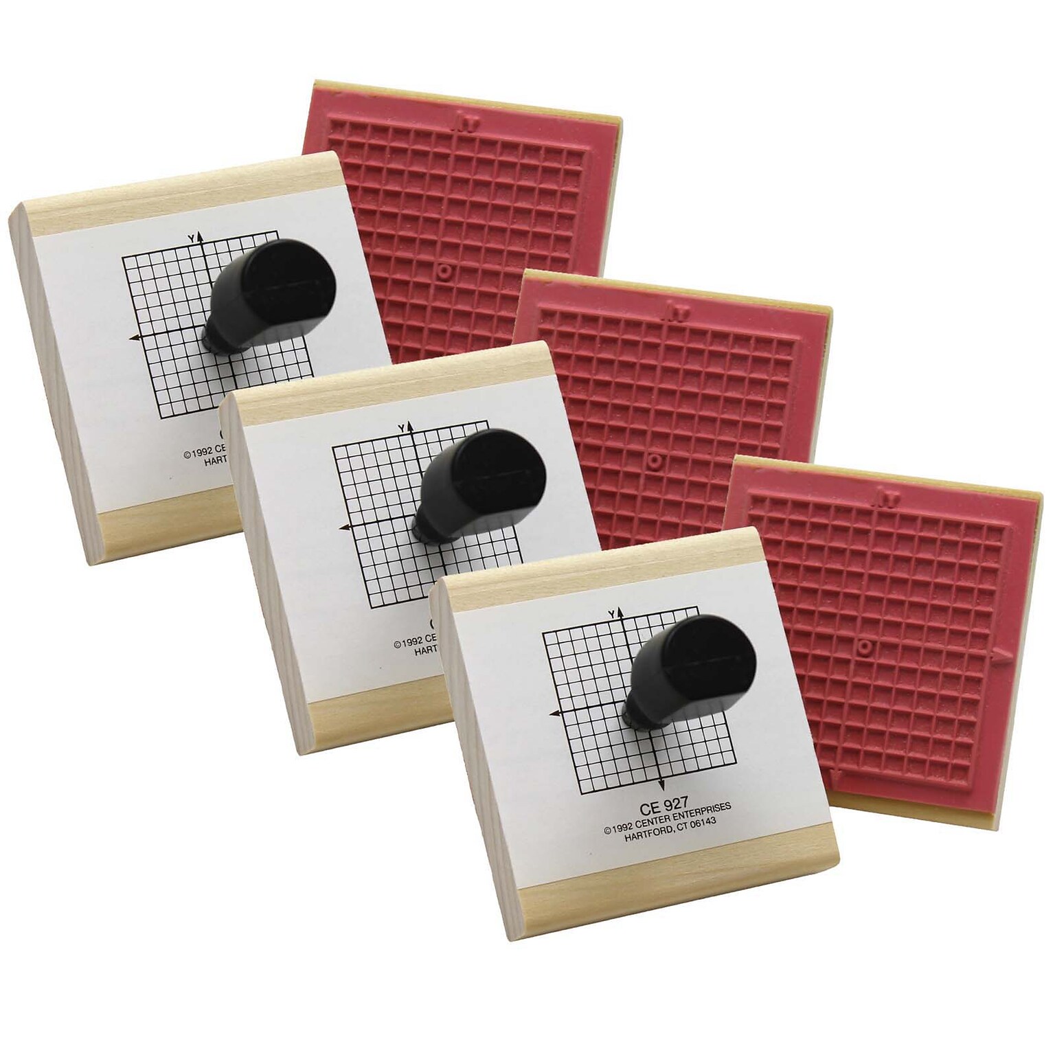 Ready 2 Learn X-Y Axis Stamp, 3/Pack (CE-927-3)