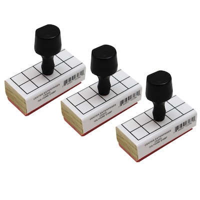 Ready 2 Learn Ten Frame Stamp, Pack of 3 (CE-933-3)