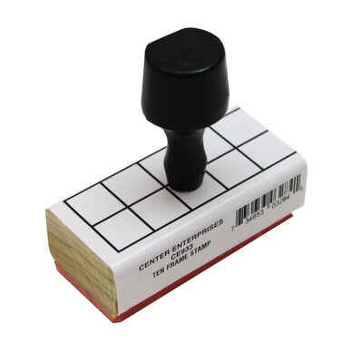 Ready 2 Learn Ten Frame Stamp, Pack of 3 (CE-933-3)