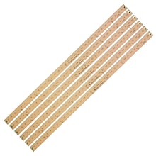 Charles Leonard 36 Wood Yardstick, Pack of 6 (CHL77565-6)