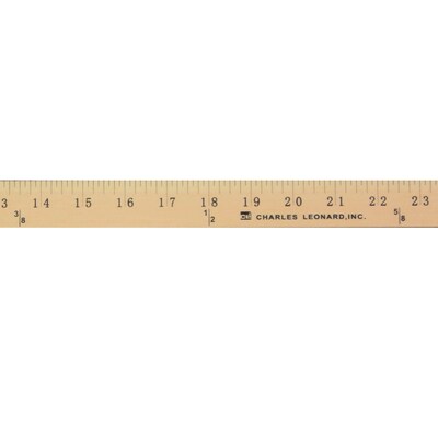 Charles Leonard 36" Wood Yardstick, Pack of 6 (CHL77565-6)