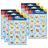 Creative Teaching Press® Emoji Fun Reward Stickers, 75/Pack, 6 Packs (CTP4143-6)