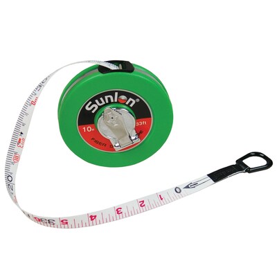 Learning Advantage 33 Plastic Tape Measure, Green, 2/Bundle (CTU7610-2)