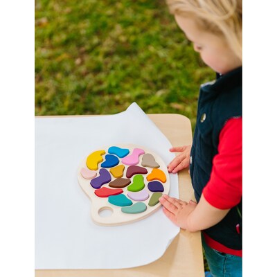 The Freckled Frog 19-Piece Artist Palette Puzzle (CTUFF456)