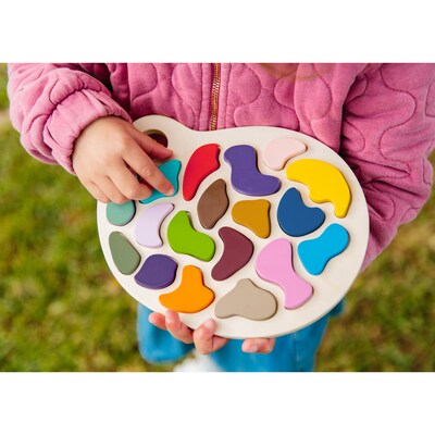 The Freckled Frog 19-Piece Artist Palette Puzzle (CTUFF456)