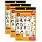 Eureka Peanuts Sticker Book, 410 Stickers, Pack of 3 (EU-609600-3)