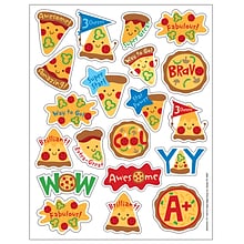 Eureka® Pizza Scented Stickers, 80/Pack, 6 Packs (EU-650934-6)