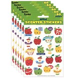 Eureka® Apple Scented Stickers, 80/Pack, 6 Packs (EU-650947-6)