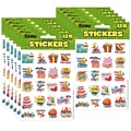 Eureka Birthday Theme Stickers, 120 Per Pack, 12 Packs (EU-655062-12)