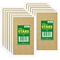 Eureka Presto-Stick Foil Star Stickers, 3/4", Gold, 175 Per Pack, 12 Packs (EU-82424-12)