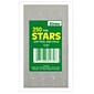 Eureka Presto-Stick Foil Star Stickers, 1/2", Silver, 250 Per Pack, 12 Packs (EU-82472-12)