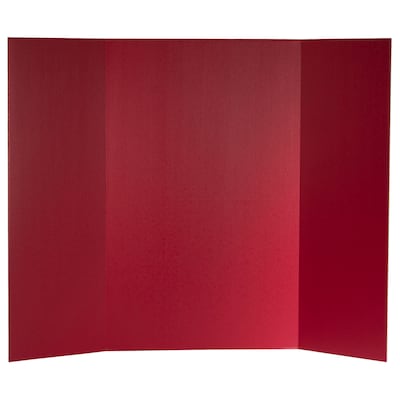 Flipside Products Corrugated Project Board, 1 Ply, 36" x 48", Red, Pack of 24 (FLP3006924)