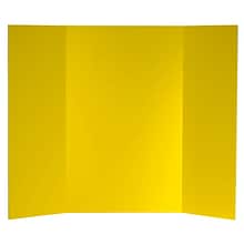 Flipside Products Corrugated Project Board, 1 Ply, 36 x 48, Yellow, Pack of 24 (FLP3007024)