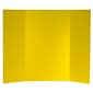 Flipside Products Corrugated Project Board, 1 Ply, 36" x 48", Yellow, Pack of 24 (FLP3007024)