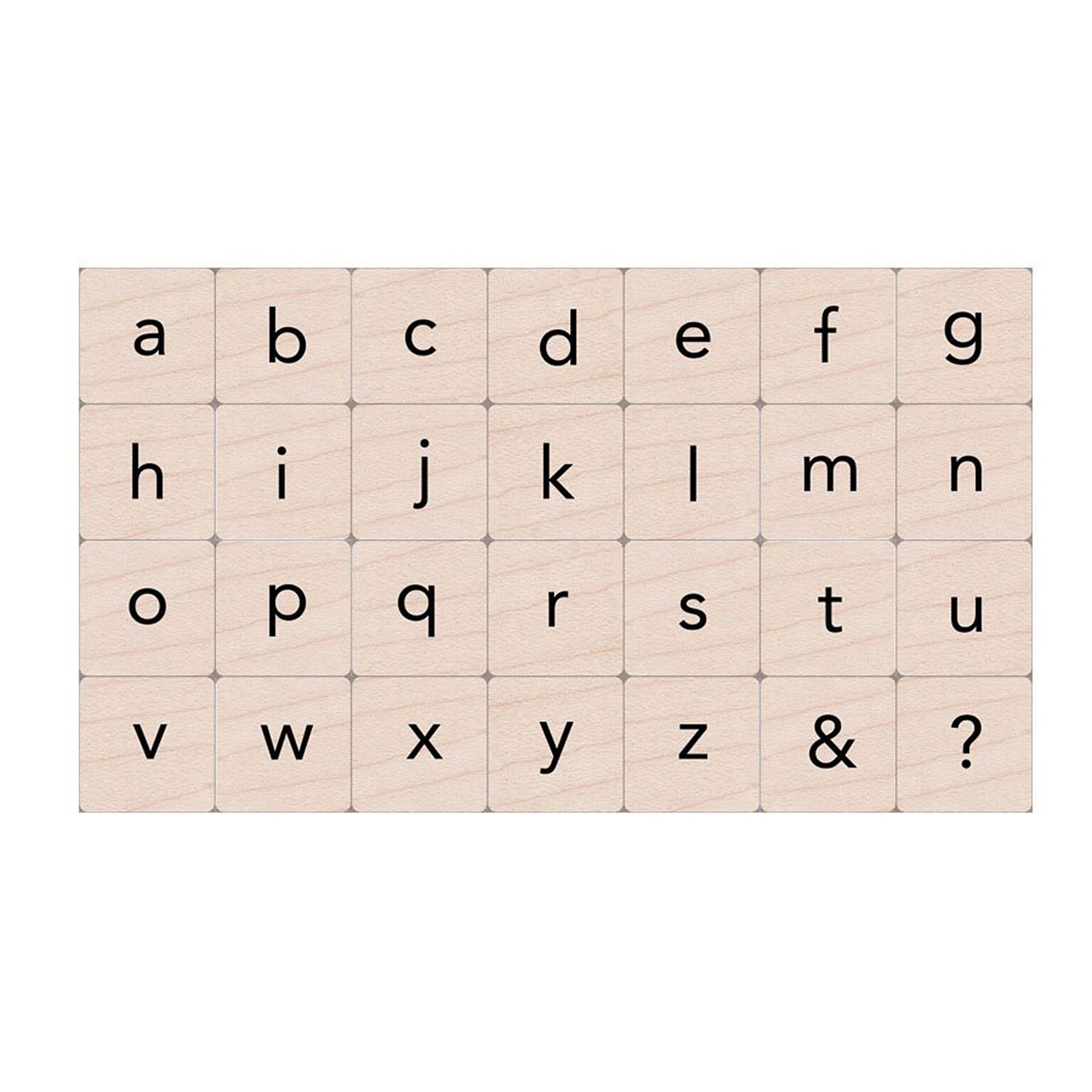 Hero Arts Ink n Stamp Essential Letters, Set of 28 (HOALP484)